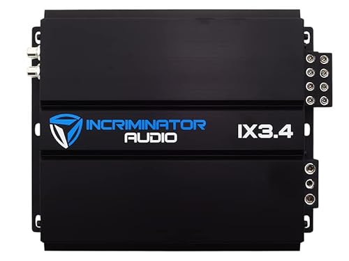 Incriminator Audio Ix3.4 4-Channel 170W Rms X 4 Full Range Amplifier #TOP3