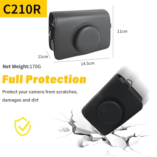 Funda protectora Rieibi para Kodak C210R Mini Shot 2 Retro miniatura 3