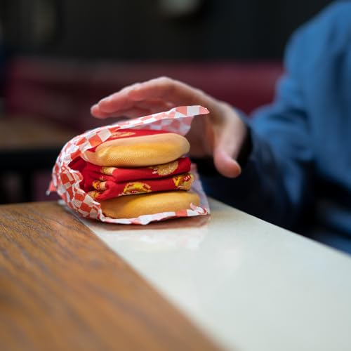 Soxo Fast Food Calzini Donna Divertenti Idee Regalo Uomo Regali Amica Calze Uomo Cotone 40-45 Hamburger 1 Paia - 9