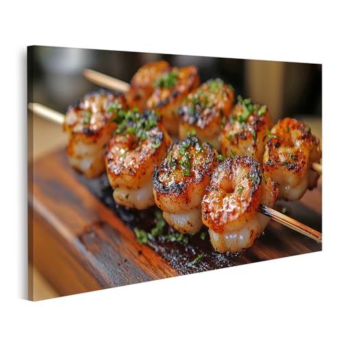 Peinture sur toile crevettes de qualité premium pour grand chef