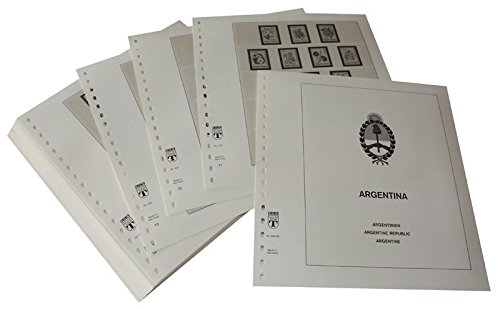 Feuilles pré-imprimées LINDNER Argentine 1985-1991 pour album