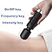 blankdict Personal Massager, Micro Wireless Massager, Powerful Combination of Functions, Waterproof and Portable, Suitable for Neck, Leg and Hand Pain, Deep Black