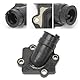 FanPaYY Ersatz Membranblock + Ansaugstutzen + Dichtungen Set für Aerox Nitro Aprilia SR50 Roller, Material Gummi