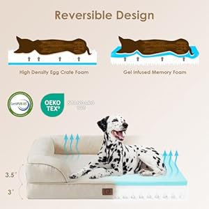 EHEYCIGA-Orthopedic-Dog-Beds-for-Extra-Large-Dogs-Waterproof-Memory-Foam-XL-Dog-Bed-with-Sides-Non-Slip-Bottom-and-Egg-Crate-Foam-Big-Dog-Couch-Bed-with-Washable-Removable-Cover-Beige - Cucciolini Doodles   EHEYCIGA-Orthopedic-Dog-Beds-for-Extra-Large-Dogs-Waterproof-Memory-Foam-XL-Dog-Bed-with-Sides-Non-Slip-Bottom-and-Egg-Crate-Foam-Big-Dog-Couch-Bed-with-Washable-Removable-Cover-Beige