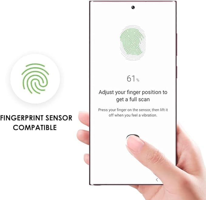Image of UV Premium HD+ Tempered Glass For Honor 200 Pro (6.78 Inch, Pack of 1) Full Adhesive Curved Glass 100% Fingerprint Working with installation kit