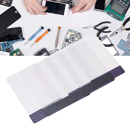 Plastic Opening Card,6pcs Ultra Thin Plastic Opening Card for Phone Maintenance,Ultra Thin Flexible Pry Opening Tool for LCD Screen Mobile Phone Repair
