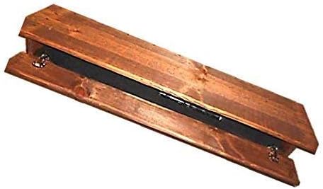 Wooden Fireplace Mantle Shelf Hidden Compartment