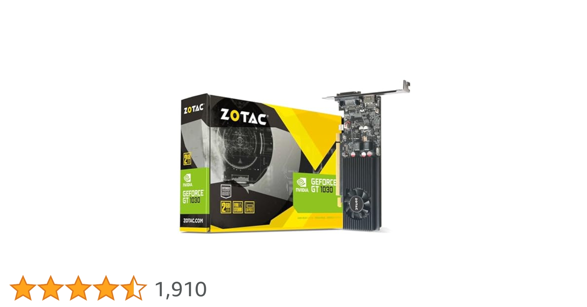 おまけ付き　ZOTAC　GT1030　ロープロファイル対応グラボ ZOTAC GeForce GT 1030 2GB GDDR5 | ZOTAC NVIDIA グラフィック