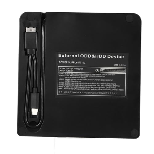 Graveur de CD DVD Externe Double Interface USB C Lecteur Optique Portable Mac OS X Ordinateur - 5