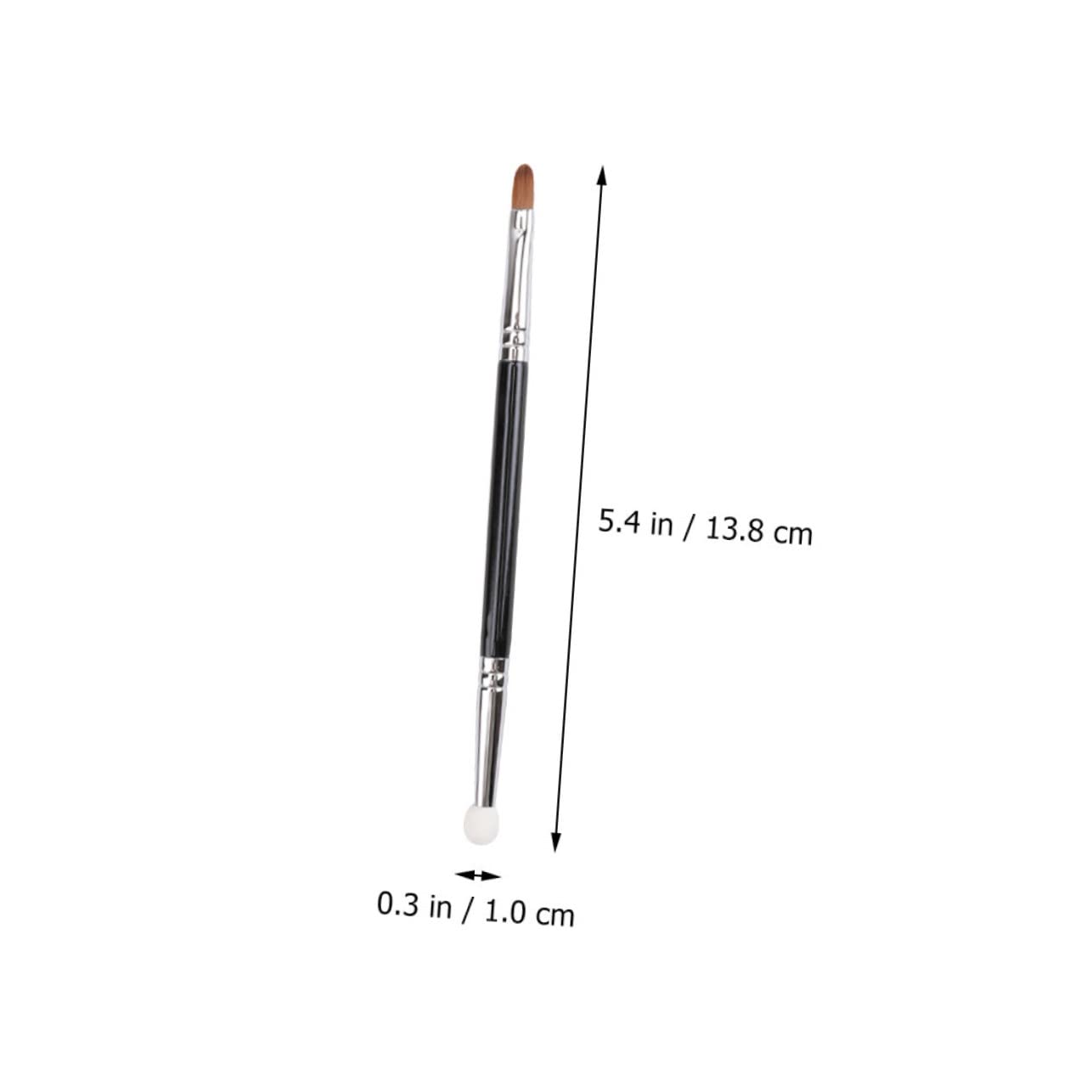PACKOVE Set of 4 Makeup Brushes Dual Head Concealer Brush for Beauty Products Portable and Easy to Use