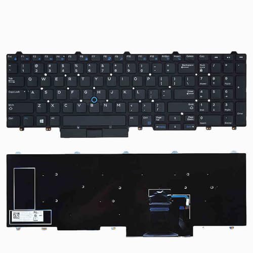 (�C�������p) �K�p����DELL E5550 Precision M3510 7710 M7720 M7520 7510 E5570�Ή��p�m�[�g�p�\�R���p�L�[�{�[�h�p��z��