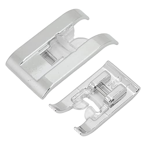 2 Piezas Pies Para Máquina De Coser Acero Inoxidable miniatura 5