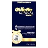 Gillette Clinical Soft Solid Antiperspirant Deodorant, Sport Triumph, 1.7 Ounce (Pack of 3)