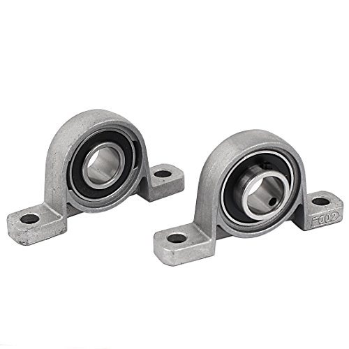 Cojinete de almohada de 15 mm P002 autoalineable para reducir vibraciones en ejes de transmisión