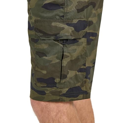 Lee Mens Extreme Motion Crossroad Cargo Shorts, Traditional Camo, 34 US