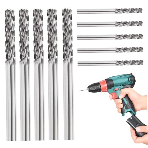 Foret en carbure double coupe type A pour meulage et perçage de précision - 4