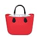 QRQ Sacs de Plage de la Mode for Enfants One Sac à Main Eva Sac de Voyage de Rangement de Paille (Color : Red)