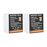 2 batteries Li-ion de grande capacité 4800mAh permettent à l'équipement de fonctionner pendant longtemps.