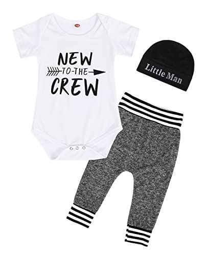 Party Chili Tenue de body bébé garçon ensembles barboteuse pantalon à manches courtes chapeau 0-24 mois Cover