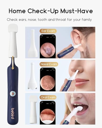 bebird earsight plus d39r ear wax removal tool camera fsa hsa eligible items ear cleaner with flexible ear camera otoscope visual ear pick tweezers wax remover ear cleaning kit for family