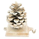 HomArt Stocking Holder Pinecone - Cast Iron