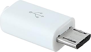 Keendex kx2310 micro male plug for charging and data transfer - white
