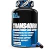 EVL Thermogenic Fat Burner Support - Fast Acting Weight Loss Energy and Appetite Support - Trans4orm Green Tea Supplement for Men and Women - 60 Servings