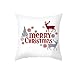 Zapasy na imprezę Wesołych Świąt Christmas Poduszki Dekoracje świąteczne dla domu Xmas Navidad Gifts Cristmas Ornament Szczęśliwego Nowego Roku Świąteczna, piękna i wszechstronna (Color : 30)