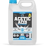 White Vinegar 5L Acetic Acid 40% 8 x Stronger Than Regular Spirit White Vinegar Cleaning for Sanitising & Cleaning - Deodorises & Removes Grime Descaler (Pack of 1)