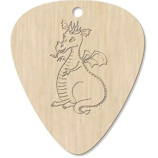 Azeeda 7 x ‘Dragon Cracheur de Feu’ médiator/pic de Guitare (GP00026992) - Les Beatles, Paul McCartney, John Lennon, RIngo Starr, George Harrison