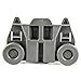4 Pack W10195417 UPGRADED Dishwasher Wheels Lower Dish rack Wheel for Kitchen-Aid Whirlpool Kenmore Dishwasher Rack Roller Replacement Part Number WPW10195417 AP4538395 AP6016764 PS2579553 PS11750057