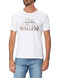 Looney Tunes Herren MESPJ2MTS013_B T-Shirt, weiß, XL