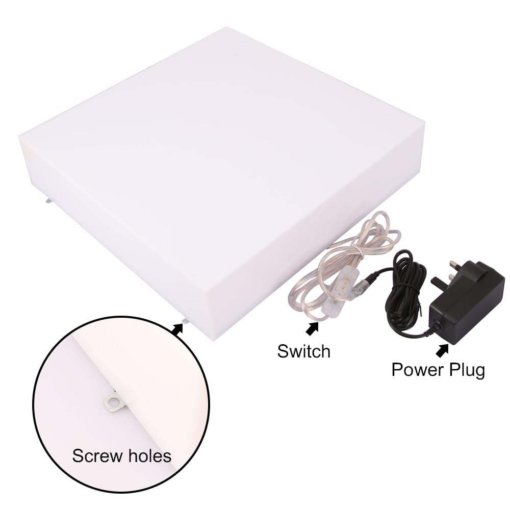 Amazon | カスタマイズされた広告ライトボックス看板、アクリルLED発光