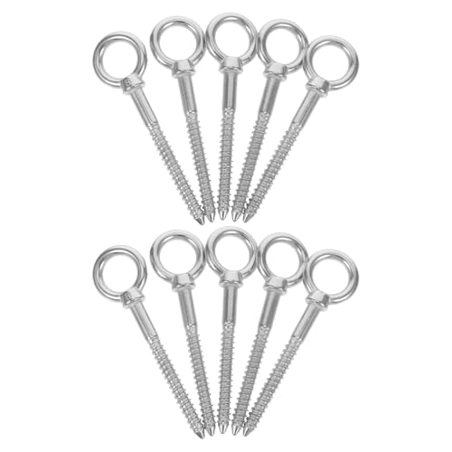 Crochets à vis robustes pour paniers suspendus et décoration de jardin outdoor