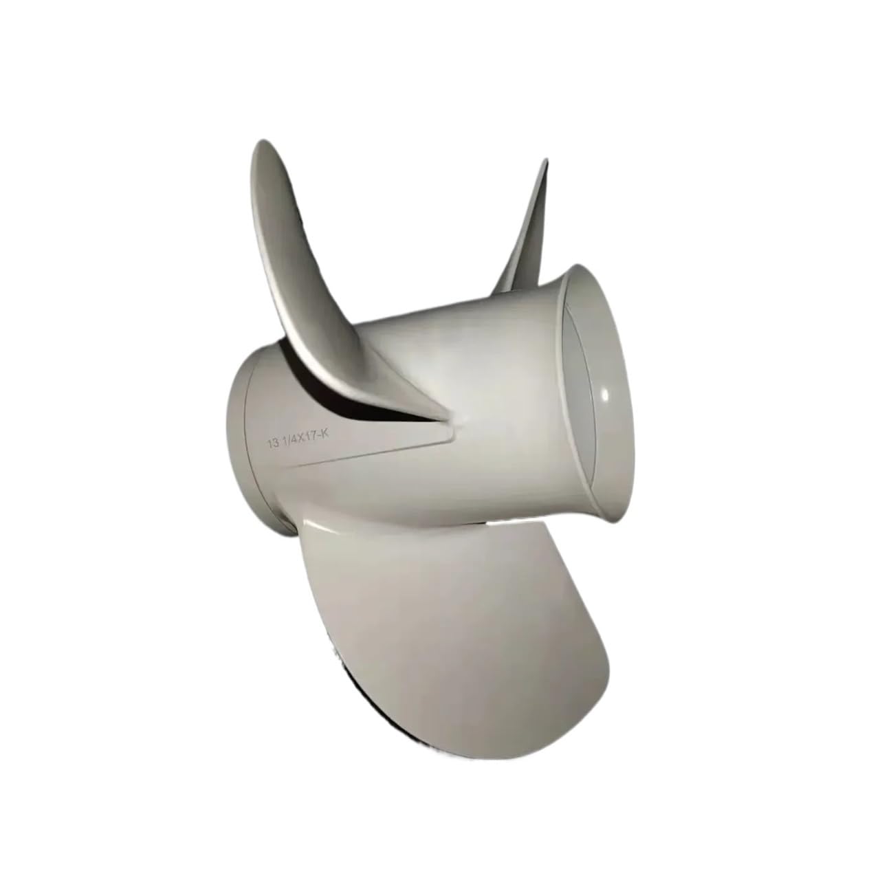 Hélice Hors-Bord 13 1/4 x 17-K à 15 dents pour maximiser la poussée des moteurs 85 CV à 115 CV
