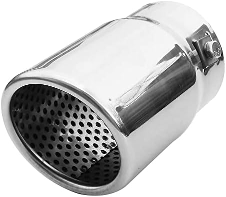 Universelle Auspuffblende Oval - Edelstahl Auspuffendrohr Für Auto Tuning