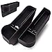 Produktbild Demason 2 Stück Autositz Aufbewahrungsbox PU Leder Autositz Seitentaschen Organizer Zusatzfach Organizer-Box mit Kartenhalter Schwarz Getränkehalter für Brieftasche Münzen Zigaretten Schlüssel Karten