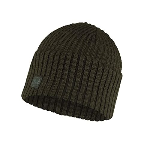Buff Unisex Knitted Beanie Hat - Bark Cover