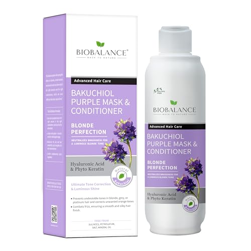 BioBalance Bakuchiol Purple Mask & Conditioner, 330 ml (Pack of 1) - Image 2