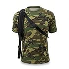 hellomaterials Stalker Sling - Premium Quality V2 | No Drilling Required, Universal Model (Black)