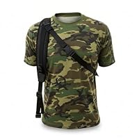 hellomaterials Stalker Sling - Premium Quality V2 | No Drilling Required, Universal Model (Black)