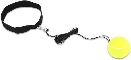 Pelota de lucha de boxeo, equipo de boxeo, pelota refleja con banda para la cabeza para entrenamiento de boxeo (amarillo) Speed Ball Da Boxe