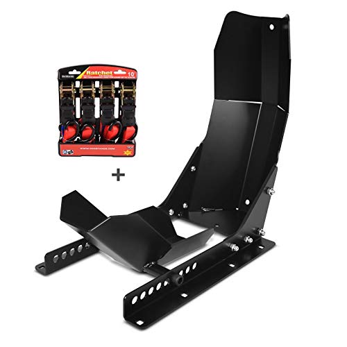 Calzo de Rueda Caballete Moto Delantero con Correas para Indian FTR 1200/ S, Scout/Bobber ConStands Easy Fix