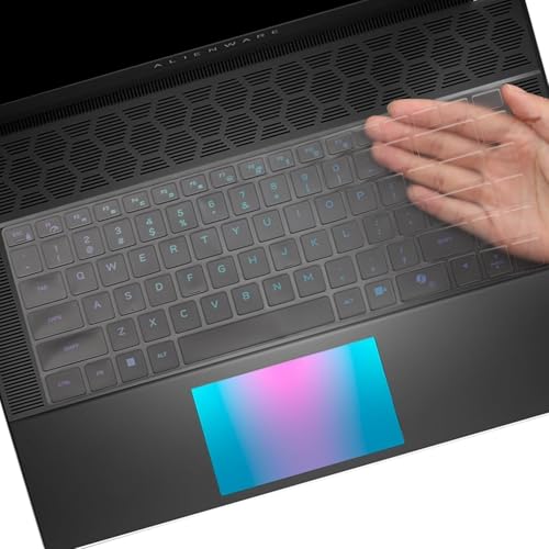 Protector de teclado para Dell Alienware X16 R2 16" TPU miniatura 1