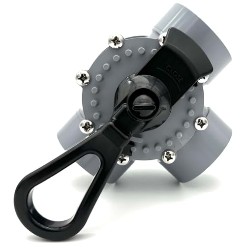 Upgrade Your Pool System with the AppaeTech 3-Port 2 to 2-1/2-Inch Positive Seal NeverLube Valve: Compatible Across Leading Brands