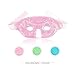 Produktbild Migräne Maske Gelmaske Gesicht Augenmaske Gel Warm Kalt Kühlmaske für Die Augen, Geschwollene Augen - Pink