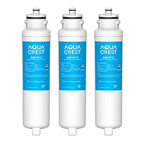 AQUACREST DW2042FR-09 Refrigerator Water Filter, Compatible with Daewoo DW2042FR, Kenmore 46-9130, DW2042FR-09, Aqua Crystal DW2042F-09 (Pack of 3)
