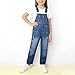 Trajes De Nieve para Niña Infant and Toddler Denim Overalls Wide Leg Adjustable Kids Bibs Overall Girls Y2K Jean Jumpsuits with Pockets St. Patricks Day Clothes Blue 18-24 Months