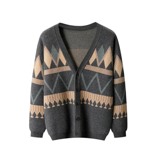 Cardigan en tricot cachemire homme élégant et confortable