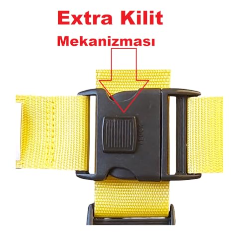 tarix valiz kemeri,bavul kemeri 2 adet (SARI)